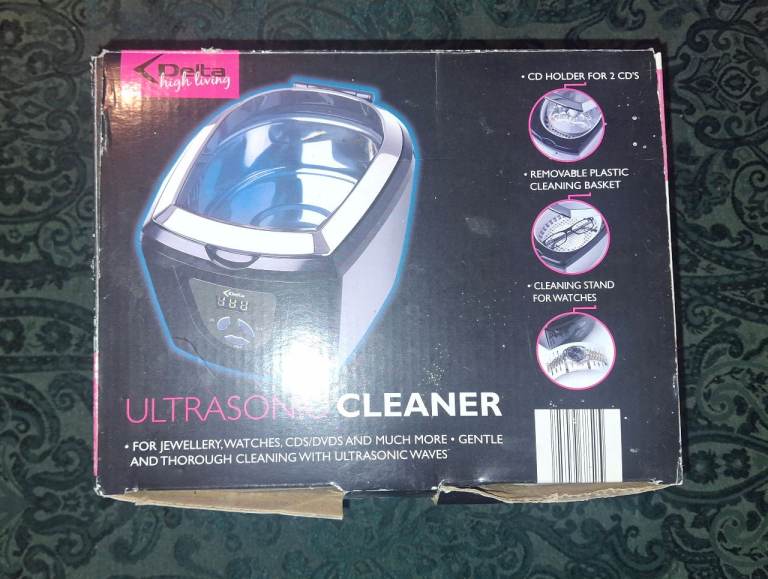 Ultrasonic cleaner for jewlery, watches, glasses etc. 