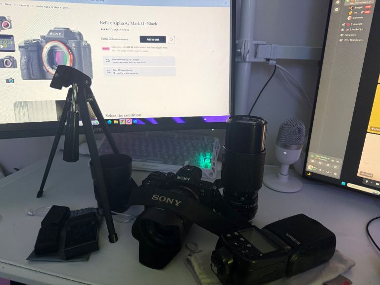 A7ii Sony camera 