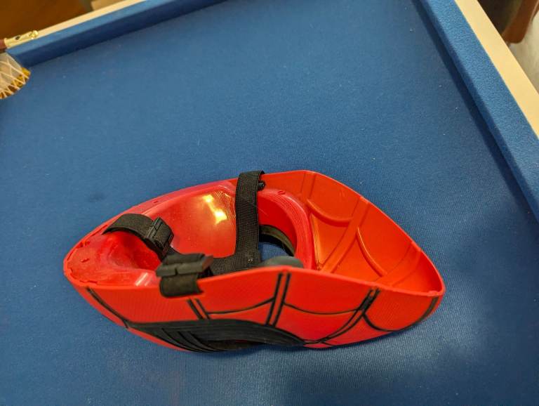Spider-Man Kids Mask – Red, Good Condition