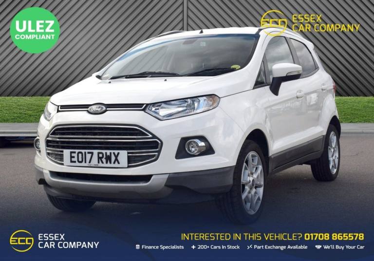 2017 Ford Ecosport 1.5 TDCi Titanium SUV 5dr Diesel Manual 2WD Euro 6 (95 ps) HATCHBACK Diesel Ma...