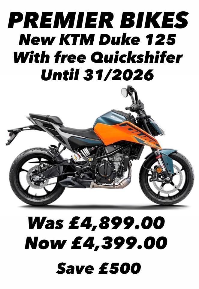 New 25MY Machine now only 4,399.00 with FREE Quickshifter