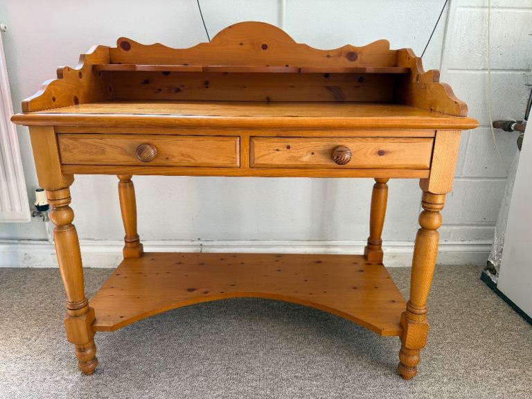 Solid Wood Dressing Table / Desk with Drawers