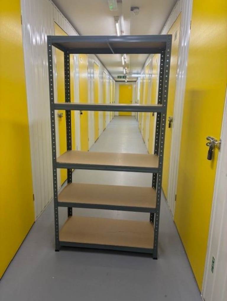 Brand New Heavy-Duty Garage Shelving Units 5 Tier Racking Metal Storage Shelves Boltless