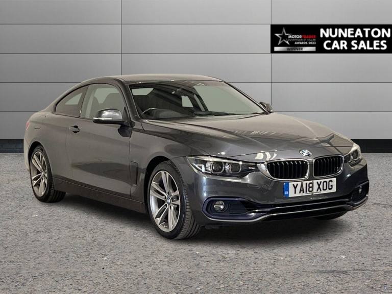2018 BMW 4 Series 2.0 420i Sport Coupe 2dr Petrol Auto Euro 6 (s/s) (184 ps) Coupe Petrol Automatic