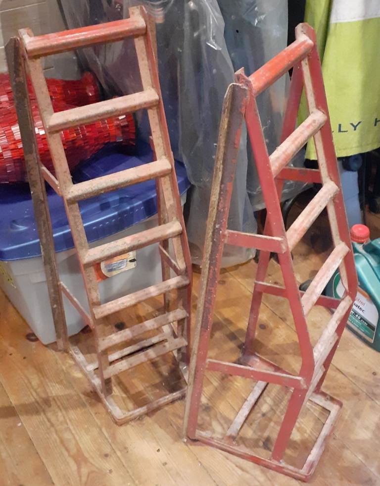 WHEEL RAMPS x 2 - All Metal