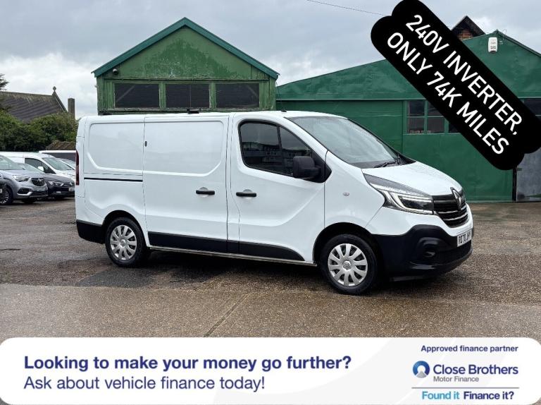RENAULT TRAFIC 2.0 SL30 ENERGY dCi 120 Business+ MY19 White Manual Diesel 2020