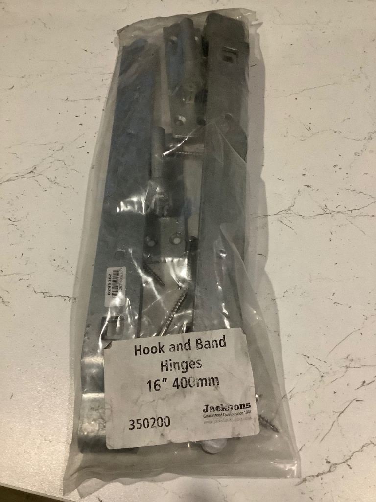 Hook and Band hinges