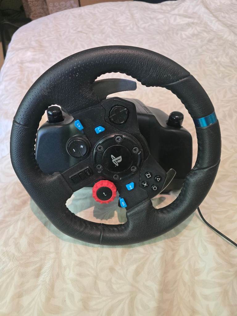 Logitech Steering Wheel, Pedals (Playstation)