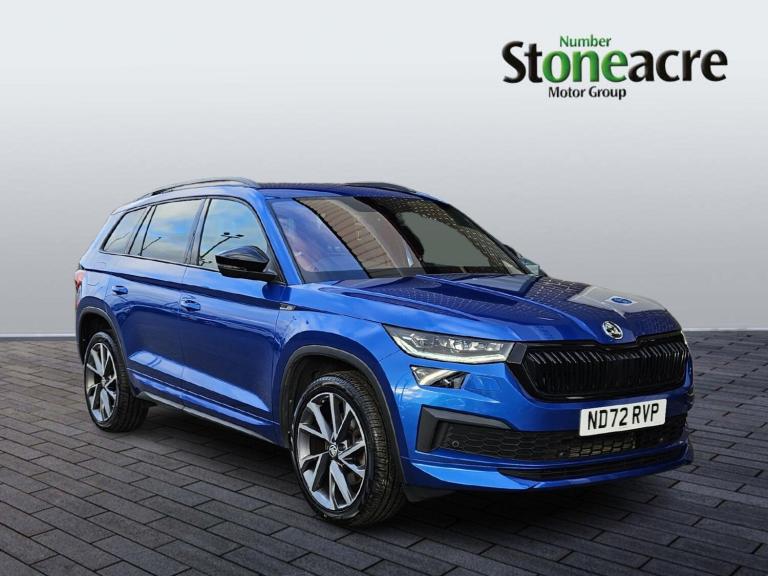 2022 Skoda Kodiaq 2.0 TDI SportLine SUV 5dr Diesel DSG 4WD Euro 6 (s/s) (7 Seat) (200 ps) ESTATE ...