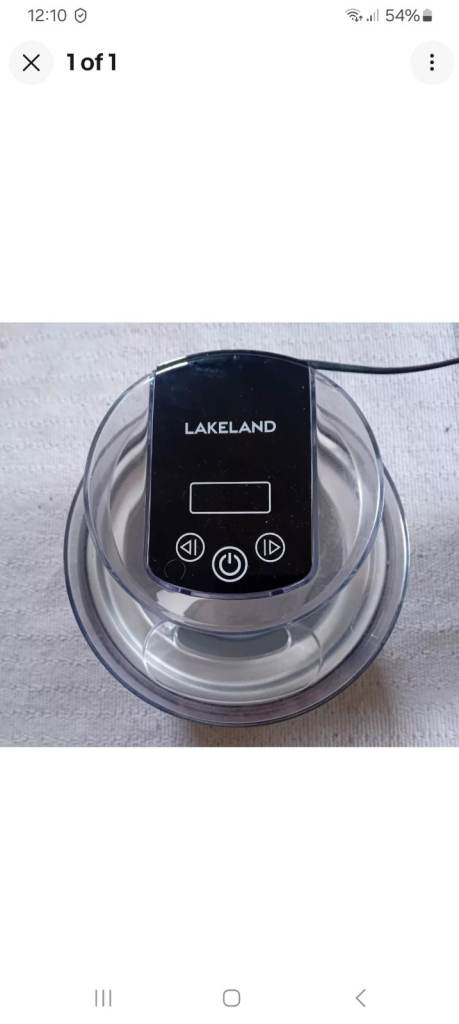 Lakeland Ice Cream Maker As New