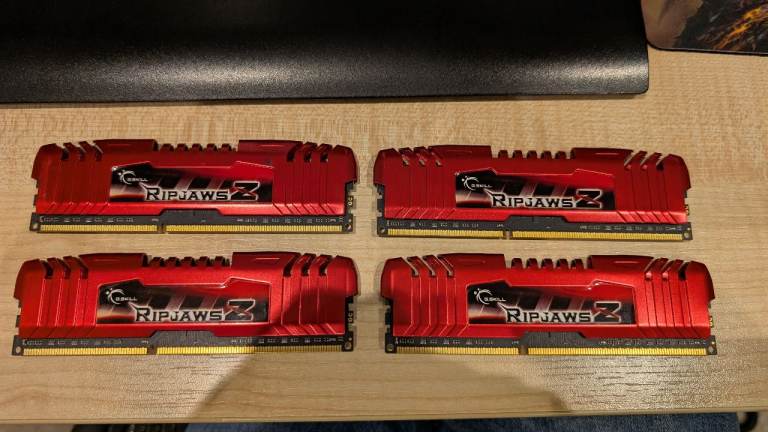  G.SKILL F3-12800CL10Q-32GBZL Ripjawsz 24GB 2X8GB and 2x4GB DDR3-1600 Memory Kit