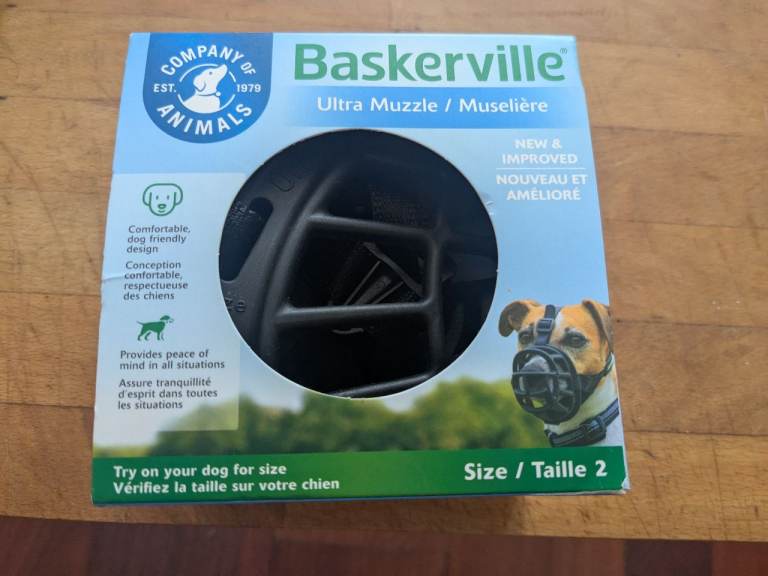 Baskerville Ultra Muzzle Size 2 Dog Muzzle