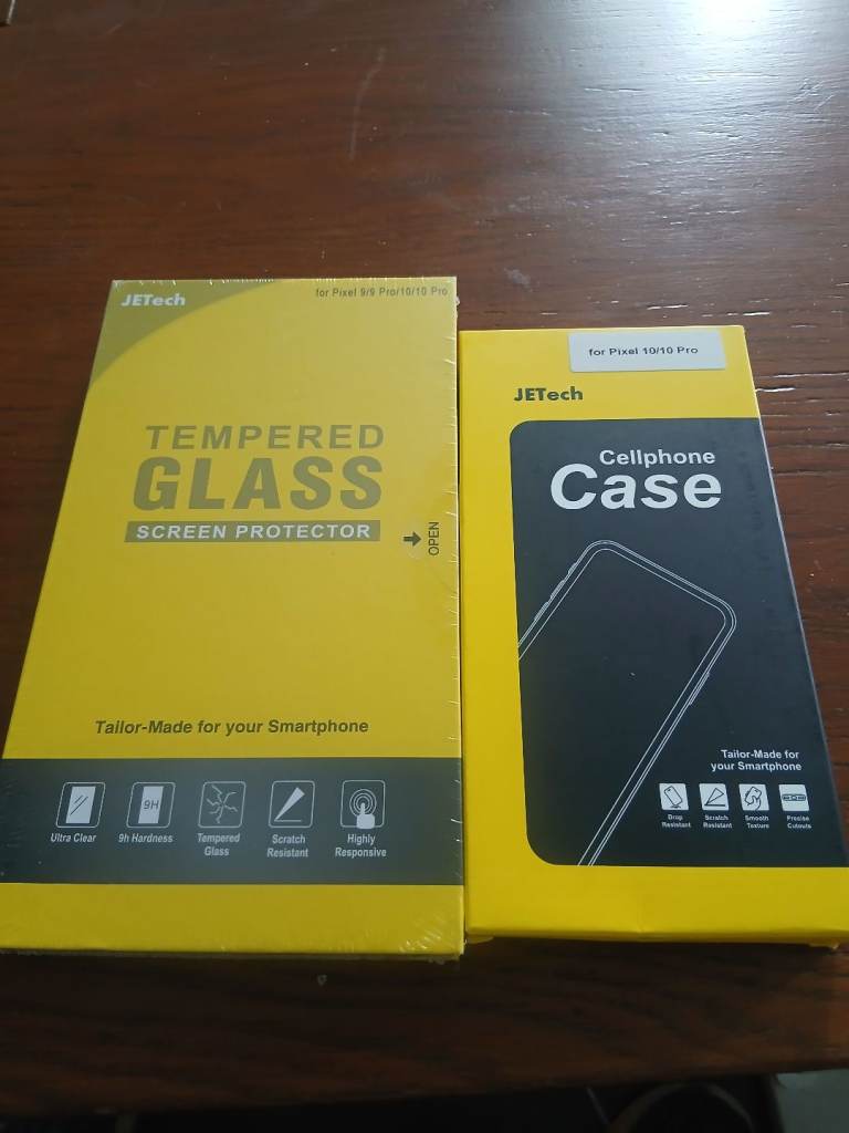 Pixel 10 case and screenprotector (3pck)