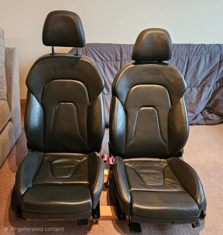 Audi S-Line Leather Seats 