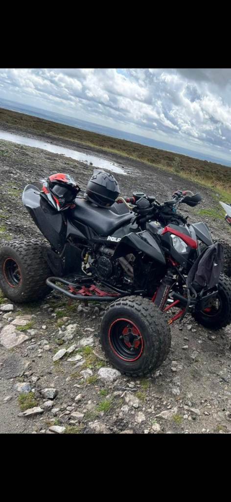 Polaris outlaw 500 IRS Road legal + spares 