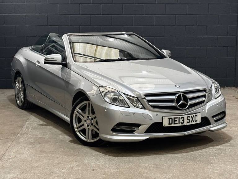 2013 Mercedes-Benz E Class E220 CDI BlueEFFICIENCY Sport 2dr Tip Auto CONVERTIBLE DIESEL Automatic