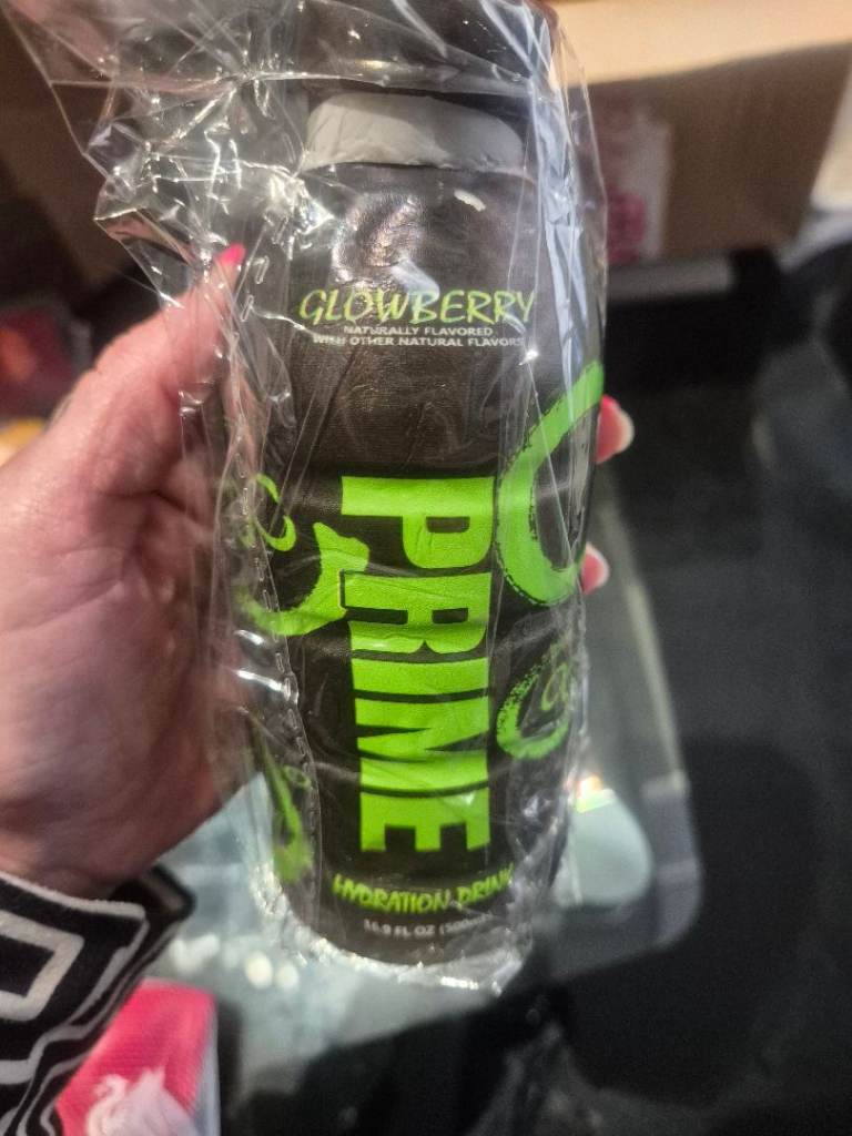 Scented slow rising prime can toy Glowberry Flavour – New, Sealed