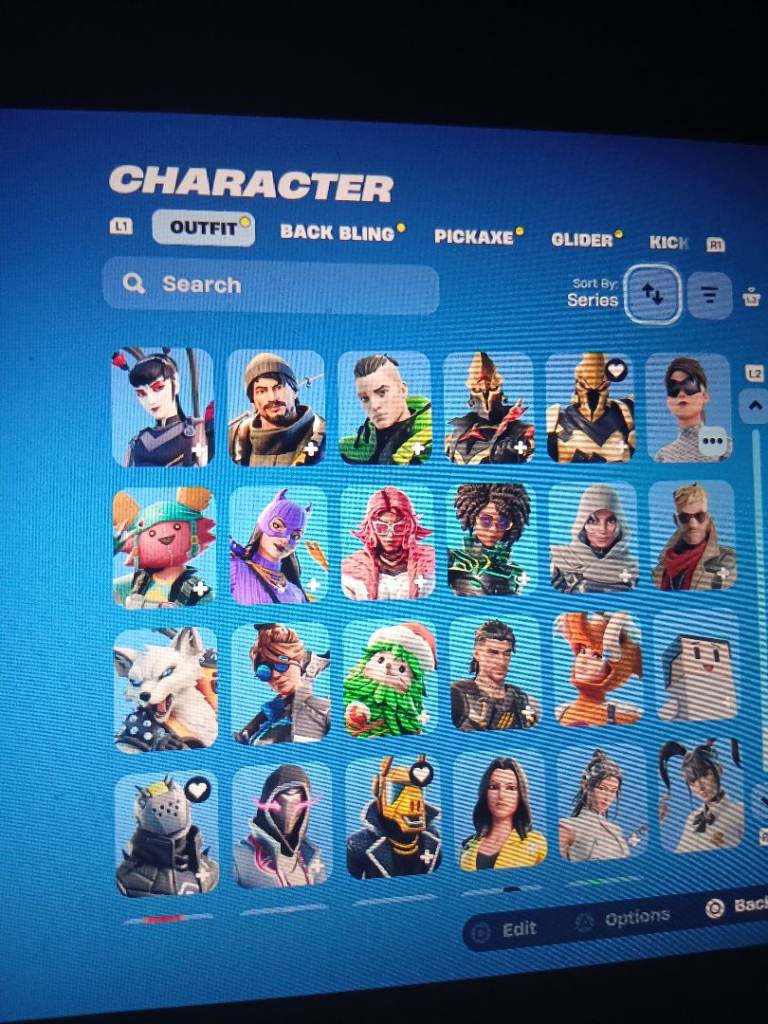Fornite account with skins from season x till now