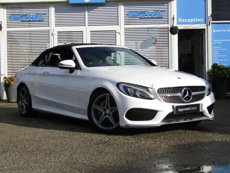 2017 17 MERCEDES-BENZ C-CLASS 2.1 C220D AMG LINE CABRIOLET 2DR DIESEL G-TRONIC+ 