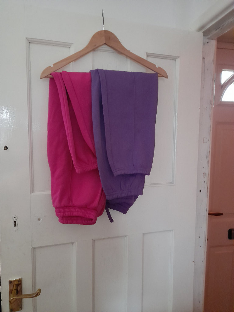 Girls tracksuit bottoms age 11-12 years 