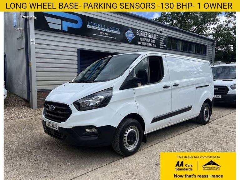 2023 Ford Transit Custom 2.0 EcoBlue 130ps Low Roof Leader Van PANEL VAN DIESEL Manual