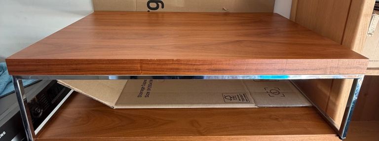 Bo Concept coffee table walnut 