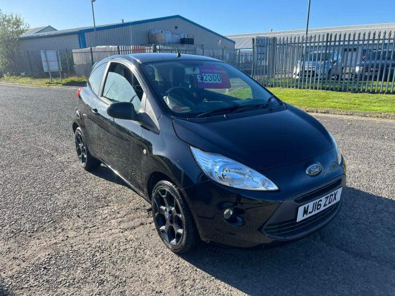 2016 Ford Ka 1.2 Zetec Black Edition 3dr HATCHBACK Petrol Manual