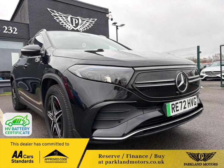 2022 Mercedes-Benz EQA EQA 350 4Matic 215kW AMG Line 66.5kWh 5dr Auto ESTATE ELECTRIC Automatic