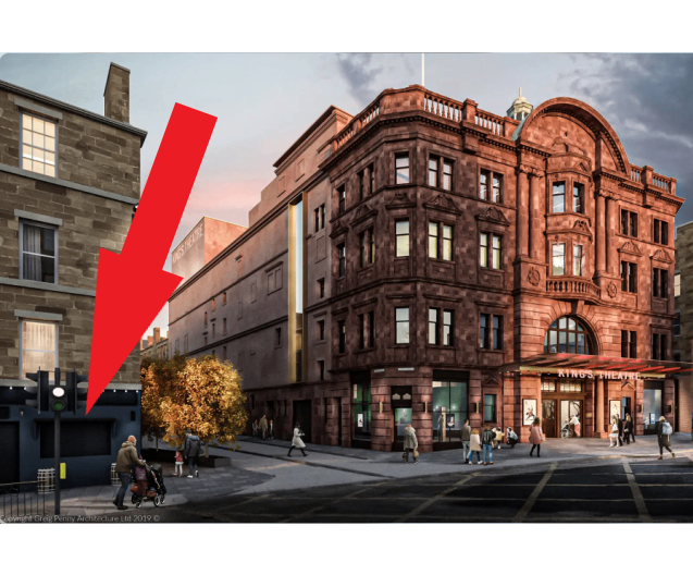Home Bar Pub: Public House or Restaurant premises next to King's Theatre in Edinburgh City Center 