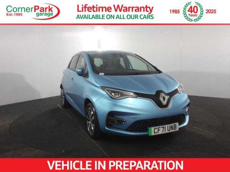2021 Renault Zoe 100kW GT Edition R135 50kWh Rapid Charge 5dr Auto HATCHBACK ELECTRIC Automatic
