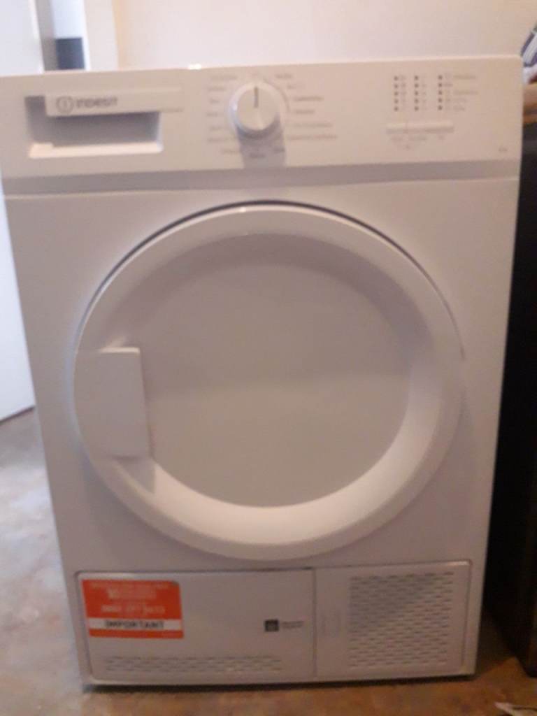 Indesit Condenser Tumble Dryer - White, Good Condition