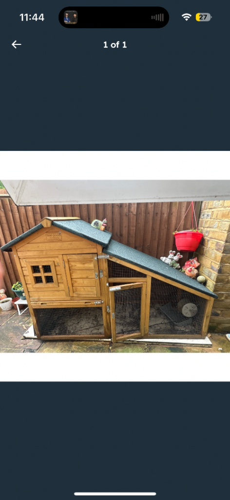 Rabbit/guinea pig hutch