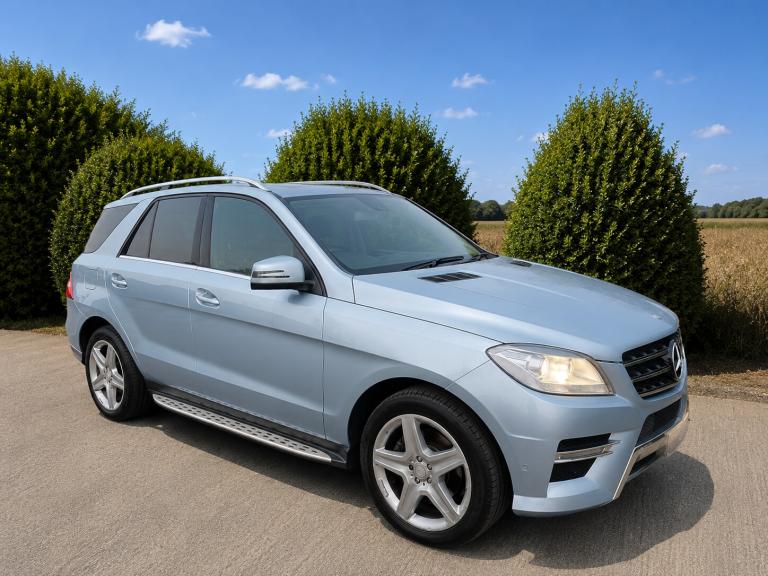2013 63 MERCEDES BENZ ML350 AMG SPORT 3.0 V6 DIESEL BLUETEC 258BHP EURO 6 SILVER