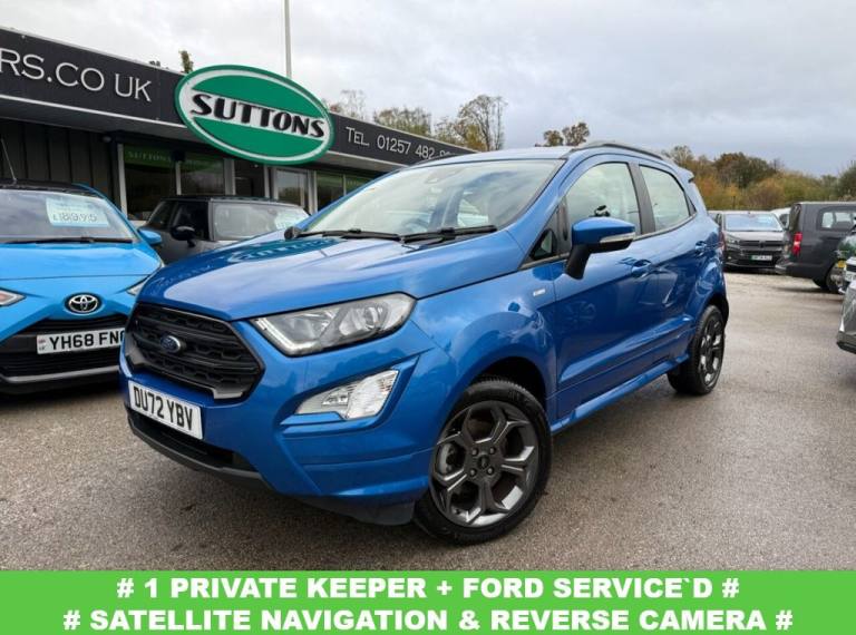 2022 Ford Ecosport 1.0T EcoBoost GPF ST-Line SUV 5dr Petrol Manual Euro 6 (s/s) (140 ps) HATCHBAC...