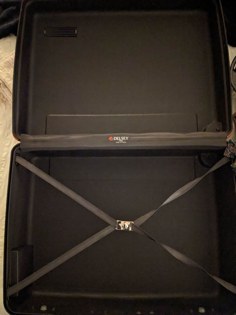 Hardshell Delsey Suitcase