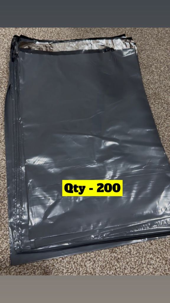 16x21 - 200 Grey Mailing Bags – Brand New 