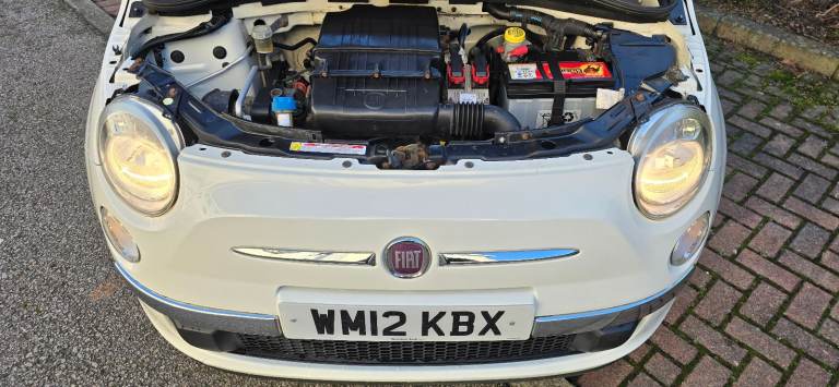 2012 FIAT 500 1.2 PETROL MANUAL > MOT 11 MARCH 2026 > MILEAGE 75K >  ULEZ-COMPLAINT
