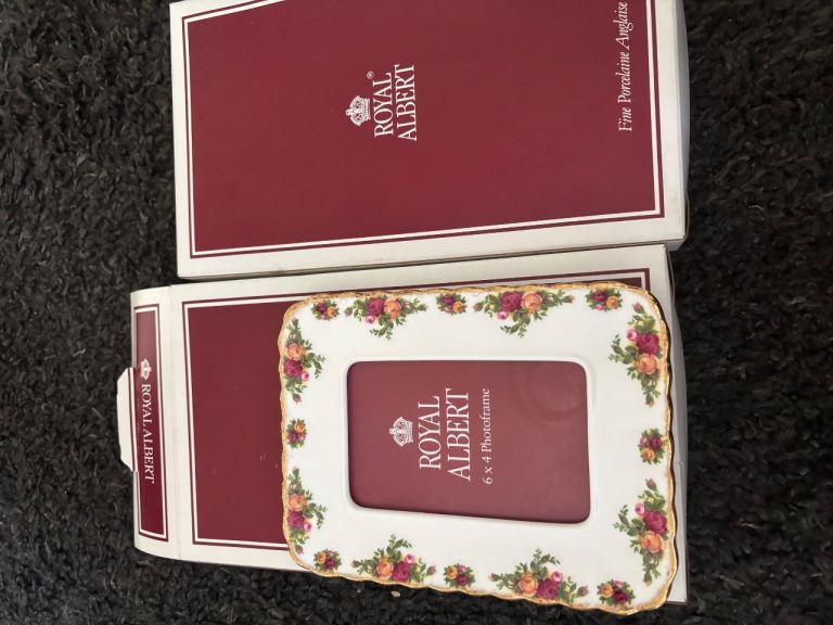 Royal Albert Old Country Roses 6x4 Photo x2Frame – Brand New