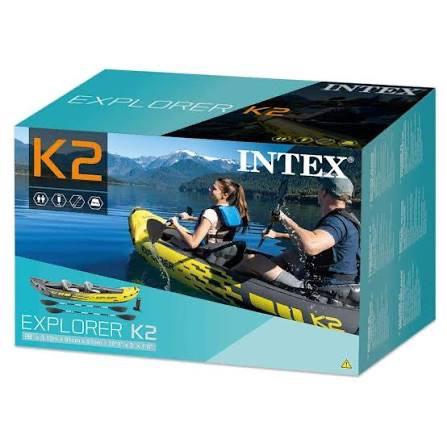 Intex K2 Explorer Inflatable Kayak - BRAND NEW IN BOX 