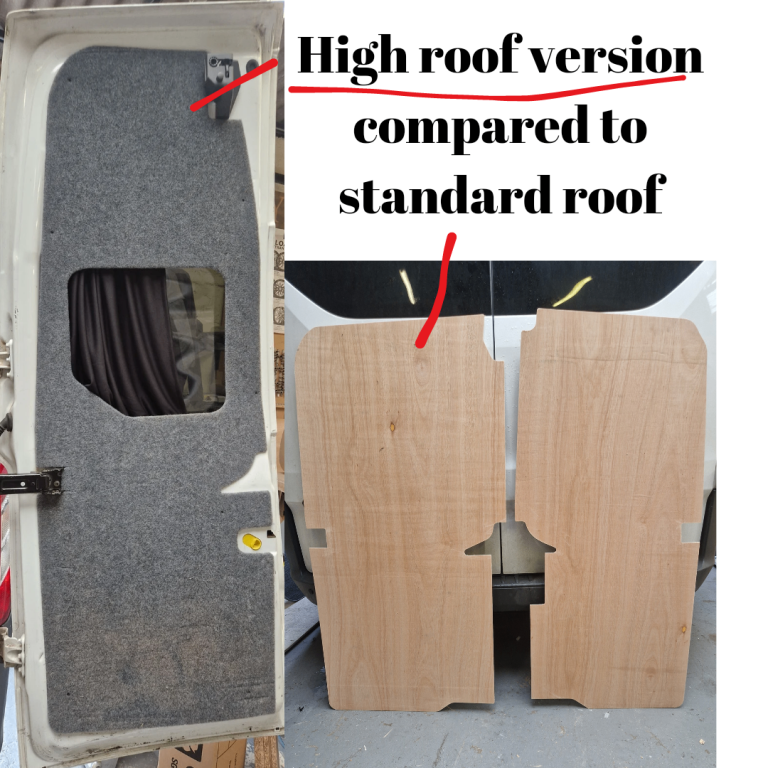 Ford transit custom ply lining kit interior panels campervan