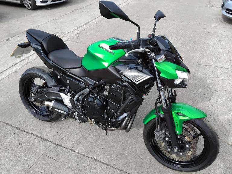 2020 20 KAWASAKI Z650 ABS ER 650 KLF ER6N NAKED ROADSTER GREEN 5k MILES