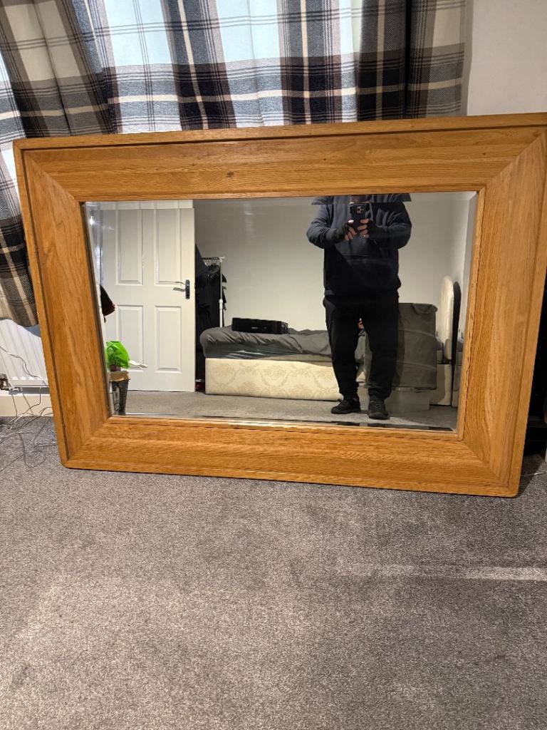 Mirror in robust pine frame