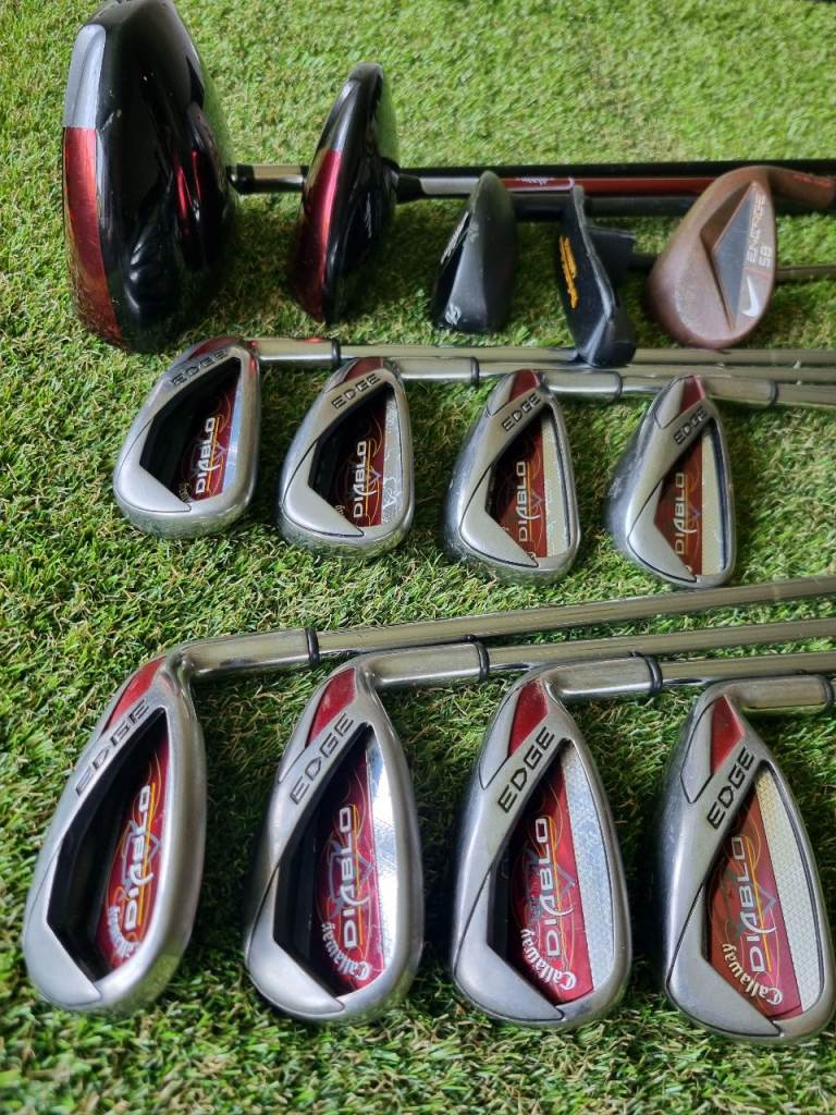 Callaway golf clubs set bag