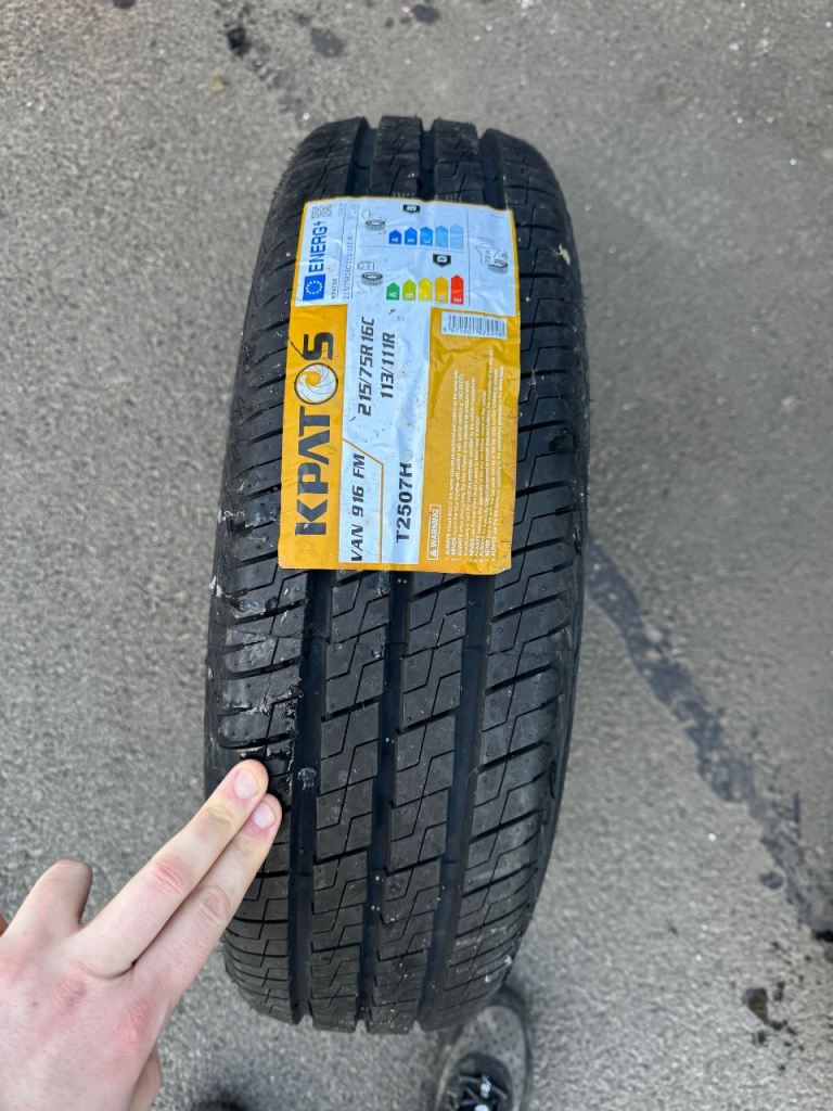 215 75 16c Van Tyres 