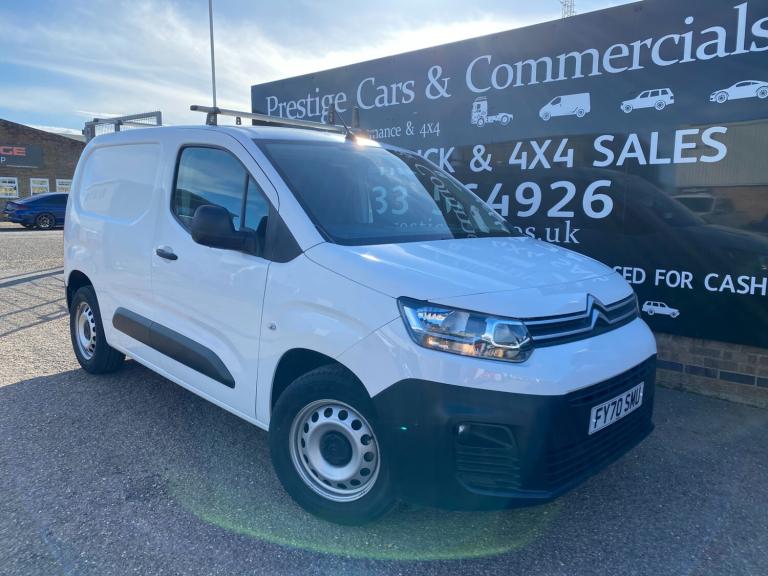 2021 Citroen Berlingo 1.5 BlueHDi 1000Kg Worker 75ps SMALL PANEL VAN 54K FSH AIR CON 6M WARRANTY ...