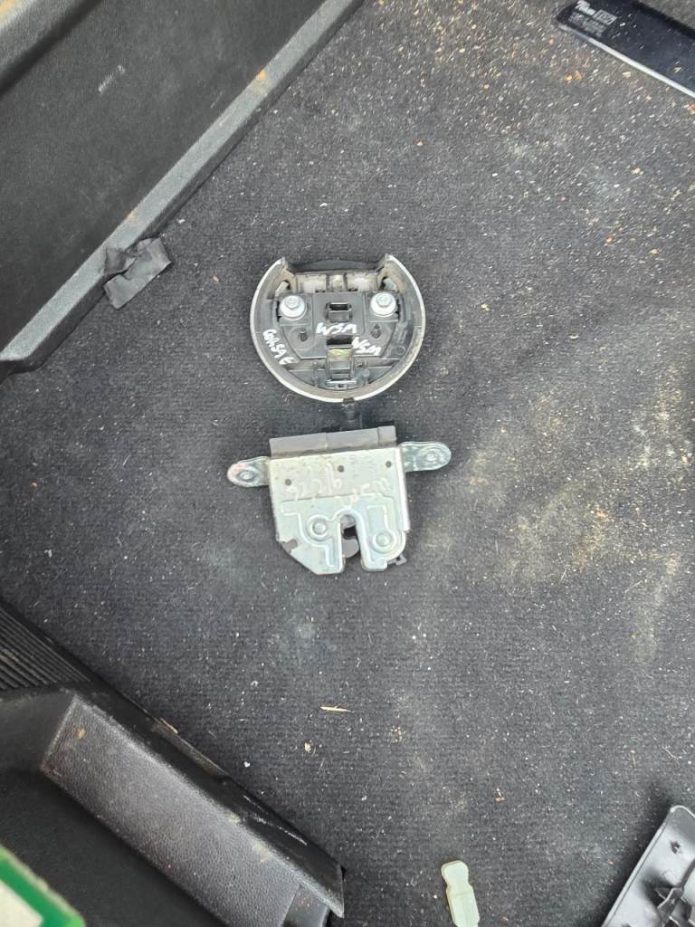 Vauxhall corsa boot switch and boot  lock