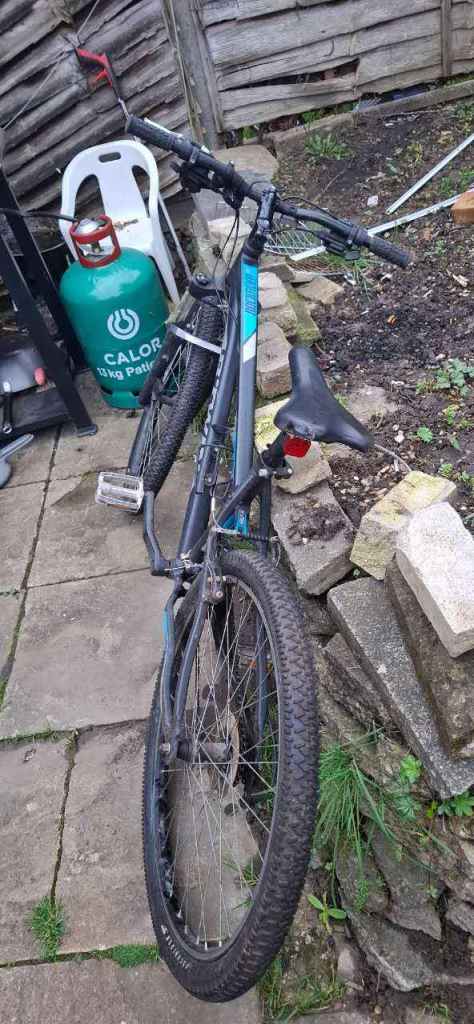 Blue And Black Btwin 360 Rockrider