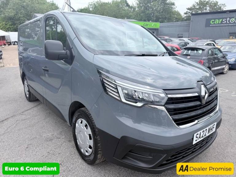 2022 Renault Trafic Grey 2.0 dCi Blue SL28 Business van, 74,200 miles, Euro 6, ULEZ compliant,  P...
