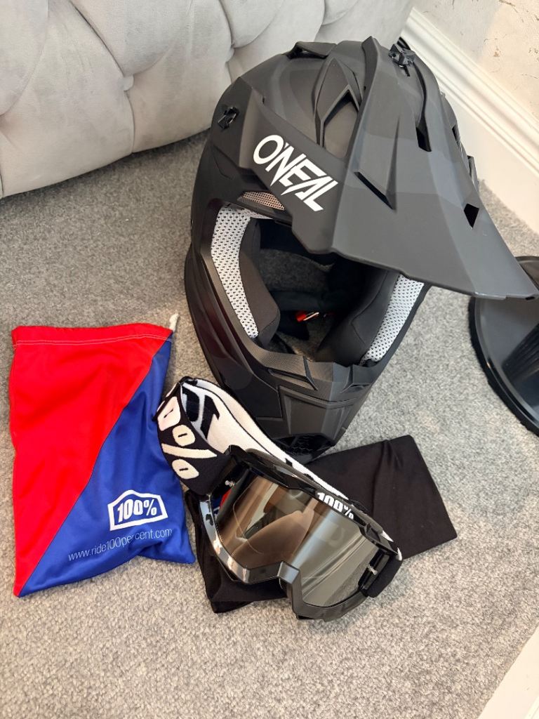 Adult and kid motorbike helmets
