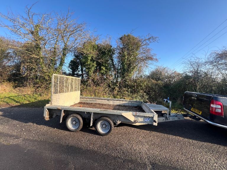 Ifor Williams gx106 plant trailer 3.5 ton mini digger etc 